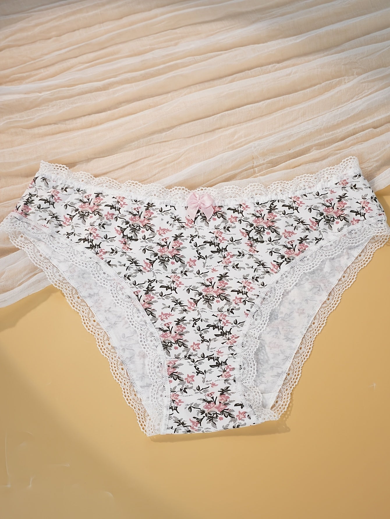 5pcs womens underwear soft breathable low   briefs