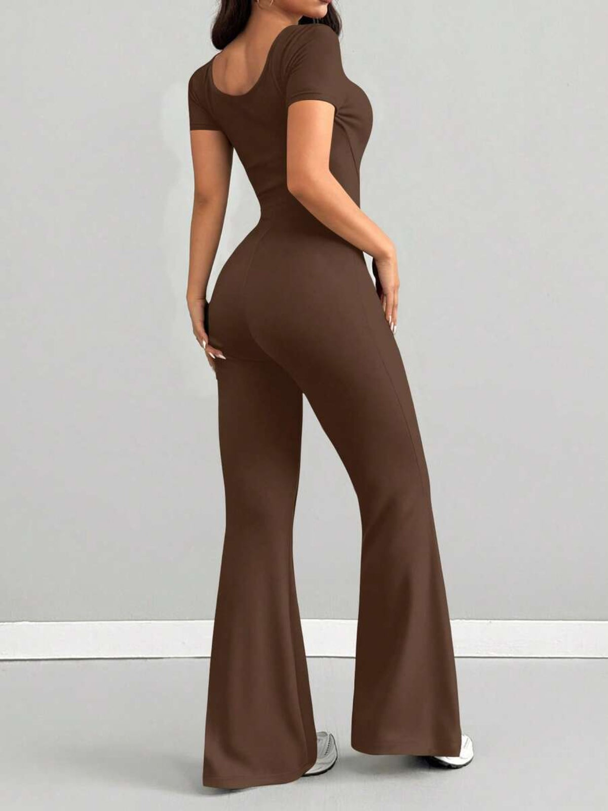 womens jumpsuit   fit   neck casual fashionable