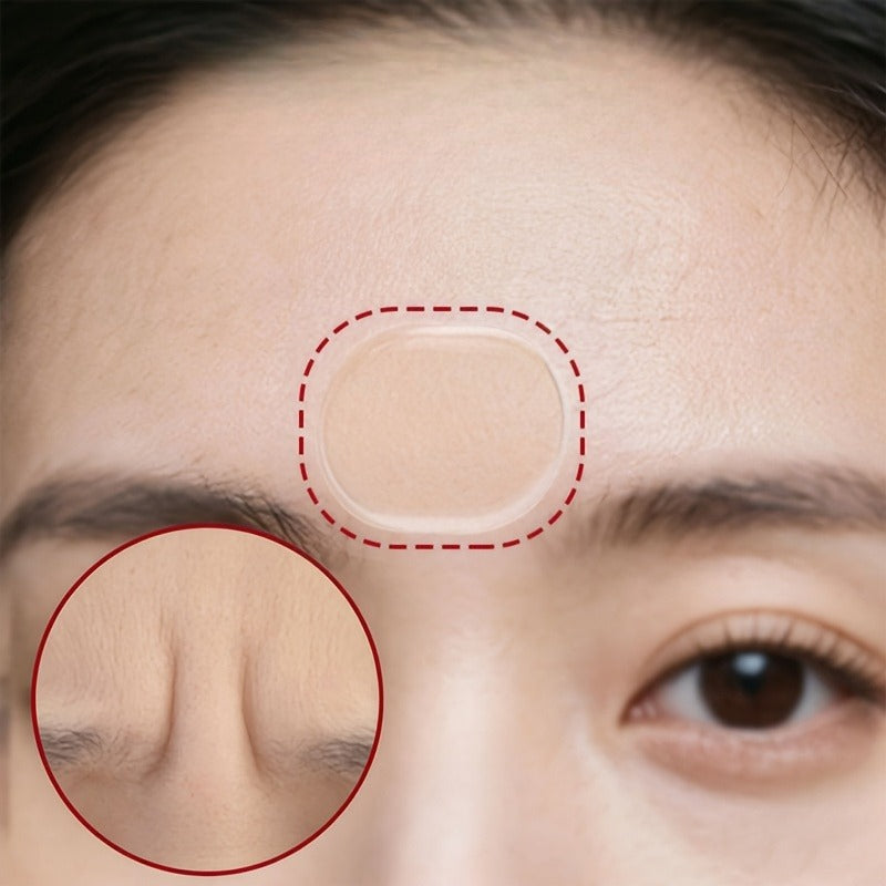 48pcs self   sleep forehead patches reusable elastic
