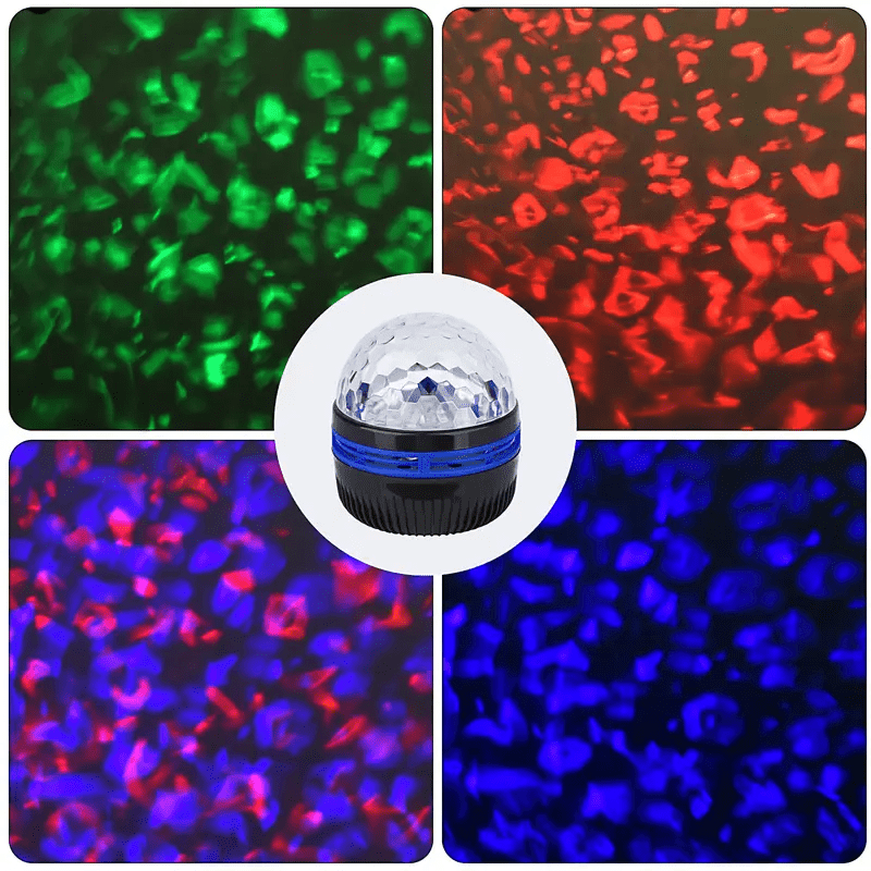 usb powered water   lamp rgb color changing