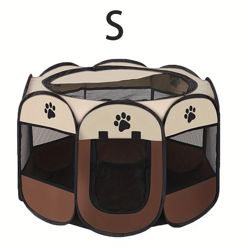 durable oxford cloth octagonal pet playpen
