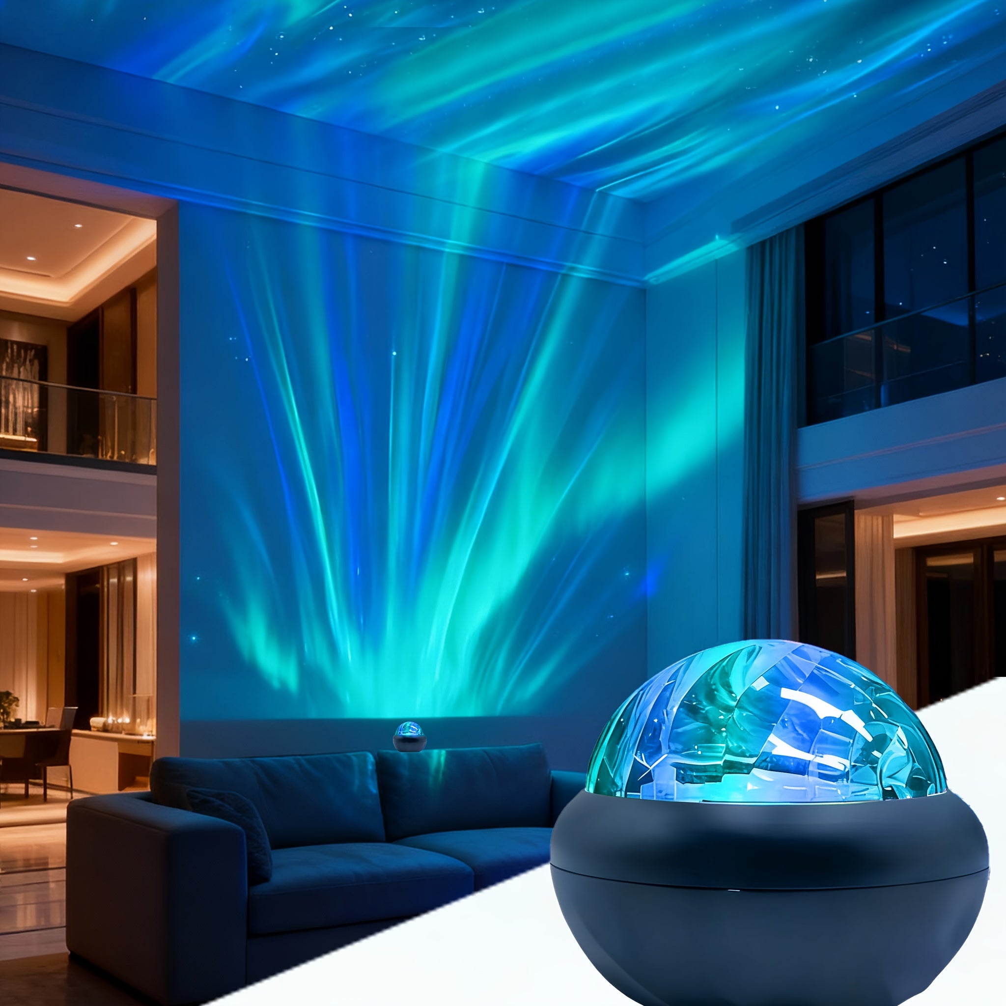 1pc usb powered   projection light multi color