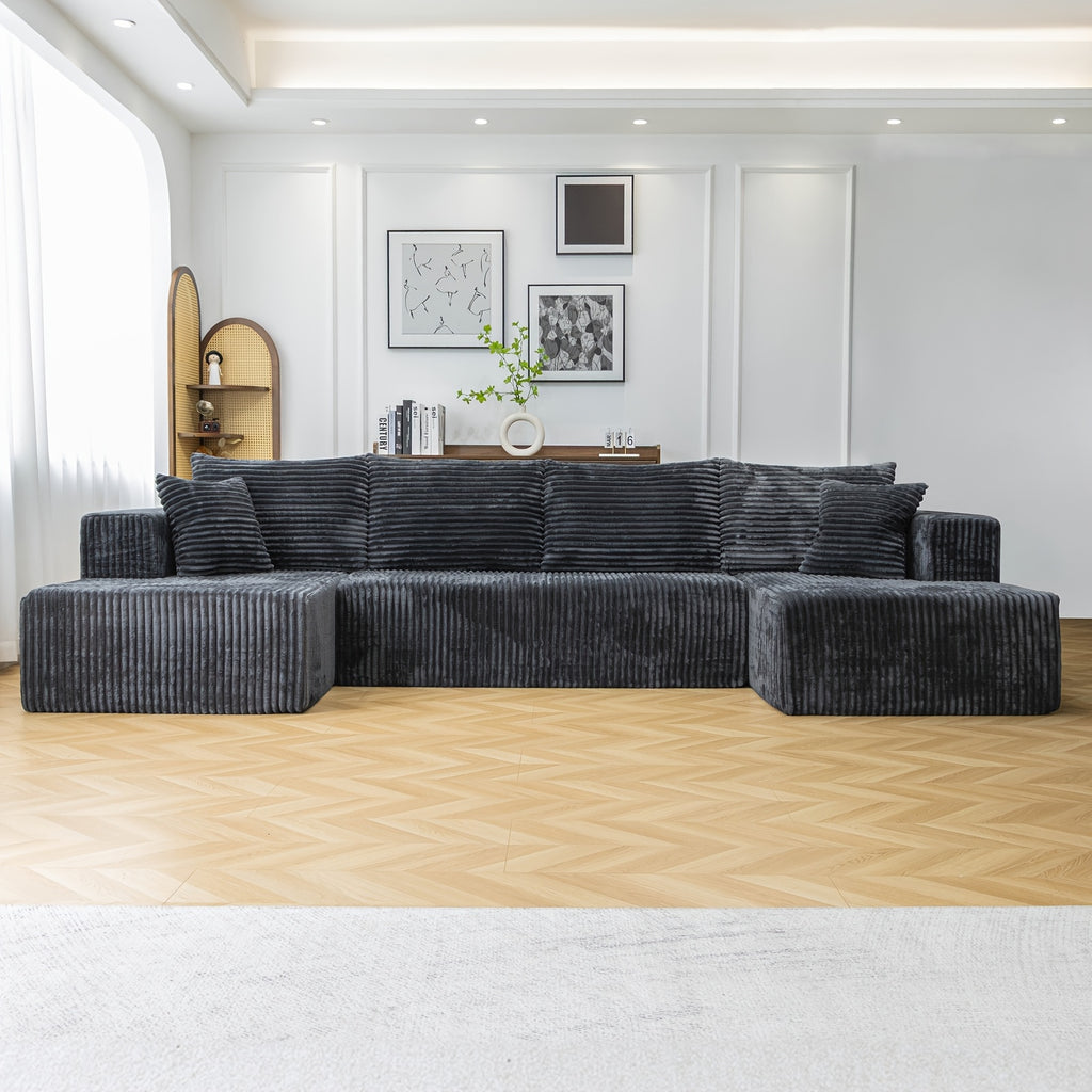 210 inch large u shaped modular sectional sofa suitable