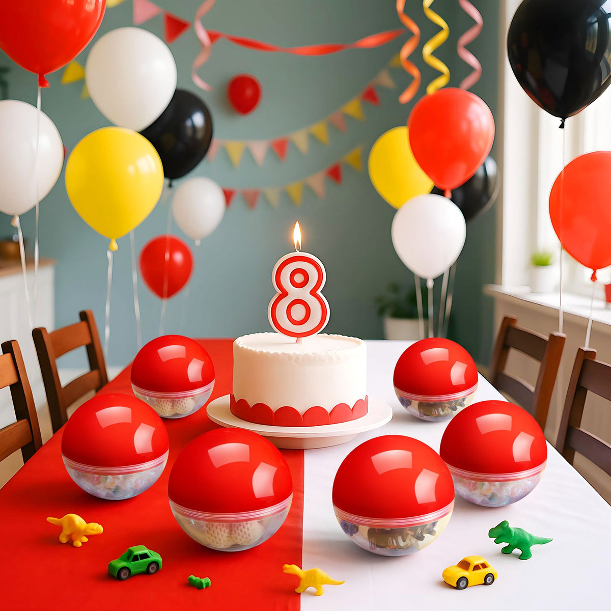 gift 16pcs party favor 4 inch cartoon ball animation empty