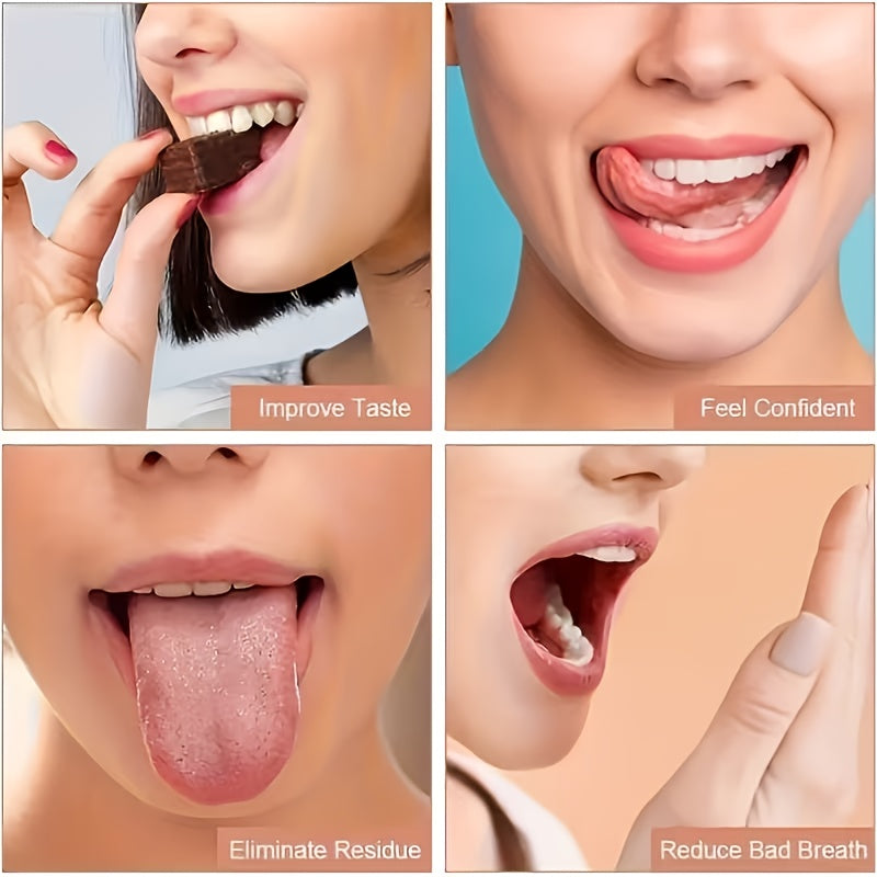 3 6 pack tongue scrapers stainless steel tongue cleaners
