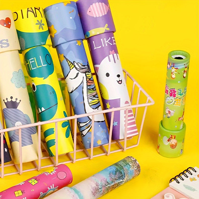 6 12 18pcs rotating kaleidoscope magical birthday party toys