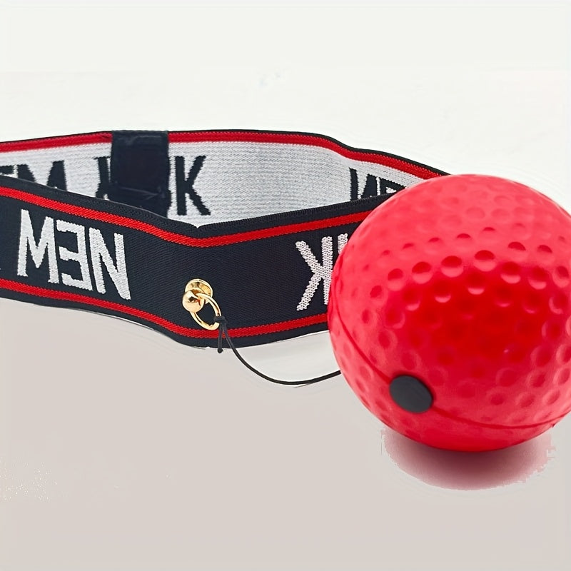 version head mounted boxing reaction speed ball