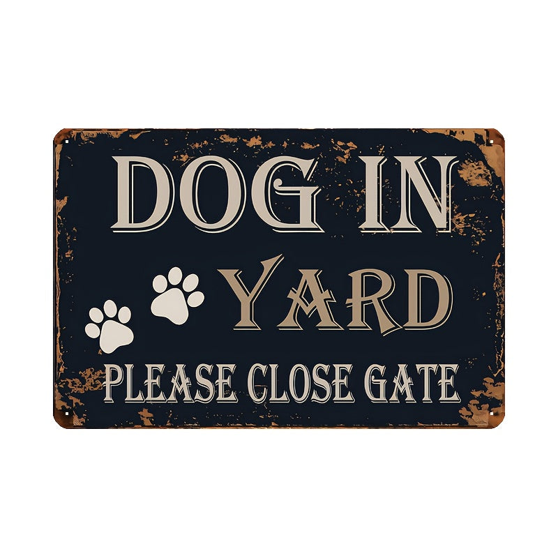 5pcs vintage dog breed metal wall art set retro 8x12 inch