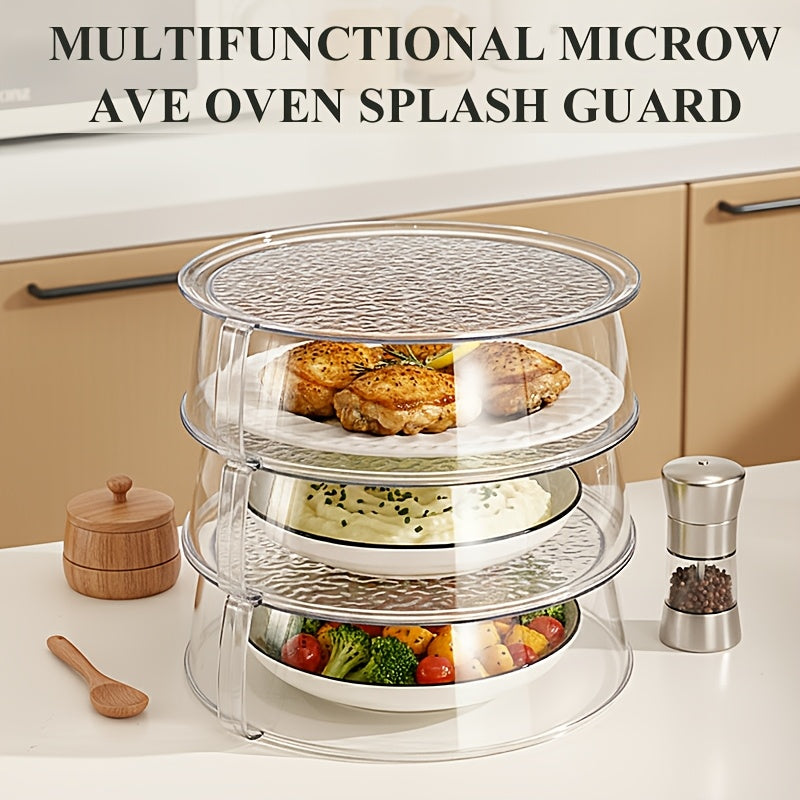 1pc microwave food cover multi function high temperature