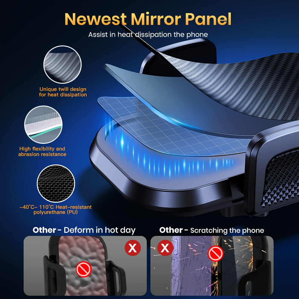 d40c car dashboard phone holder adjustable in vertical