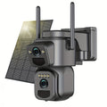 ip66 waterproof 10x   degree low power cctv solar