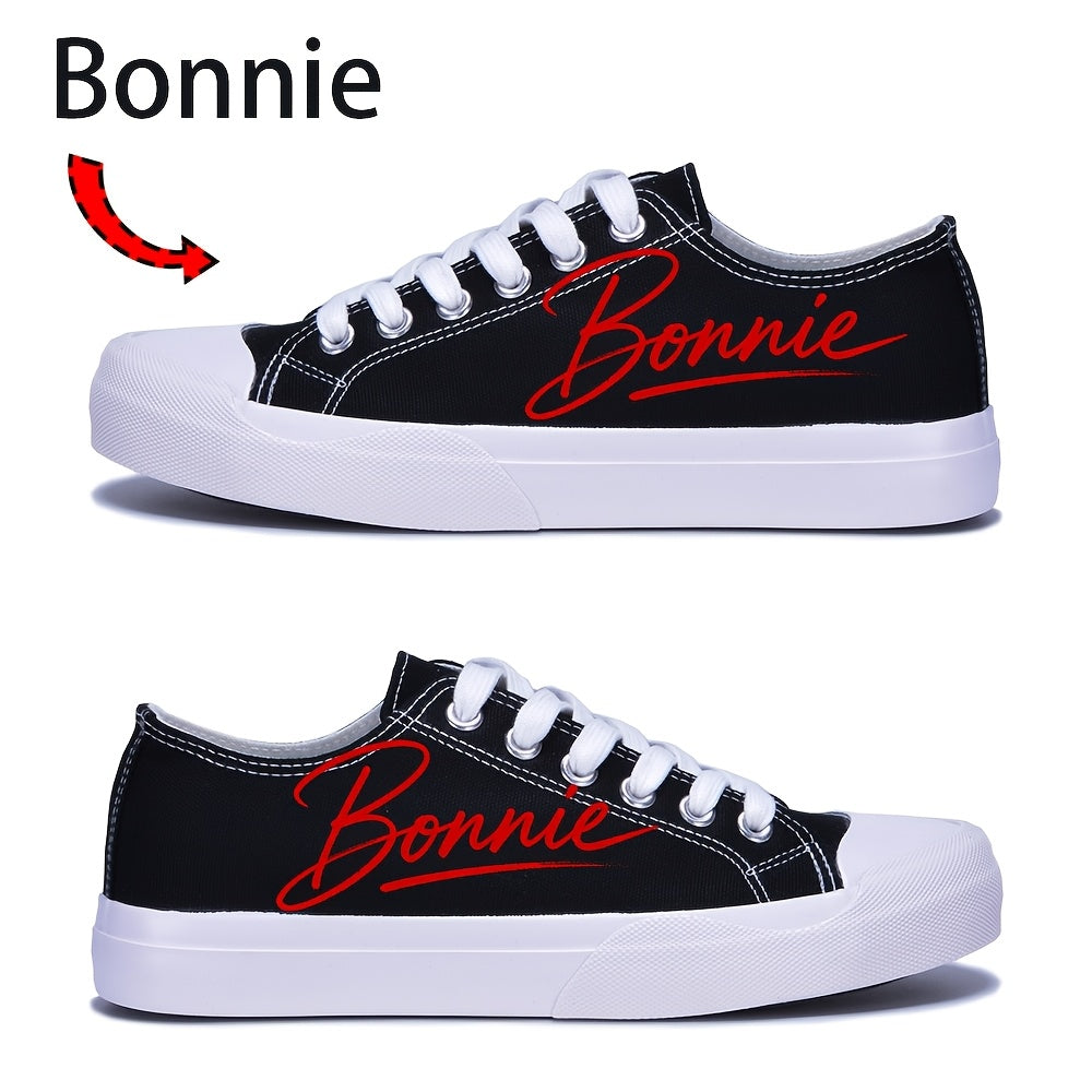 signature unisex couple shoes white low top black