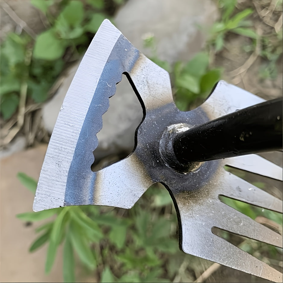 heavy duty manual weeding tool   long handled