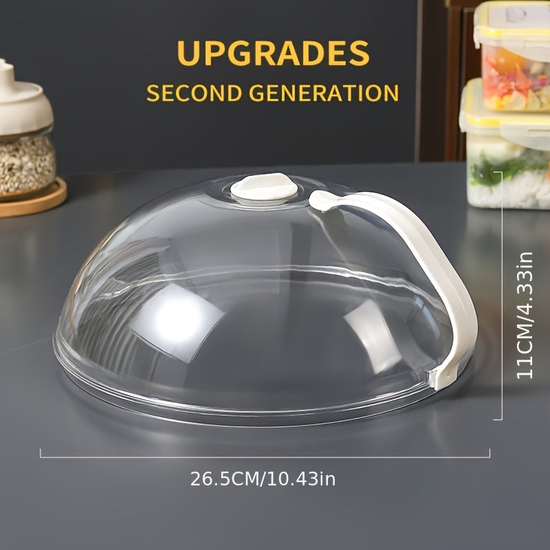 1pc microwave food cover splatter guard heating dishes oil
