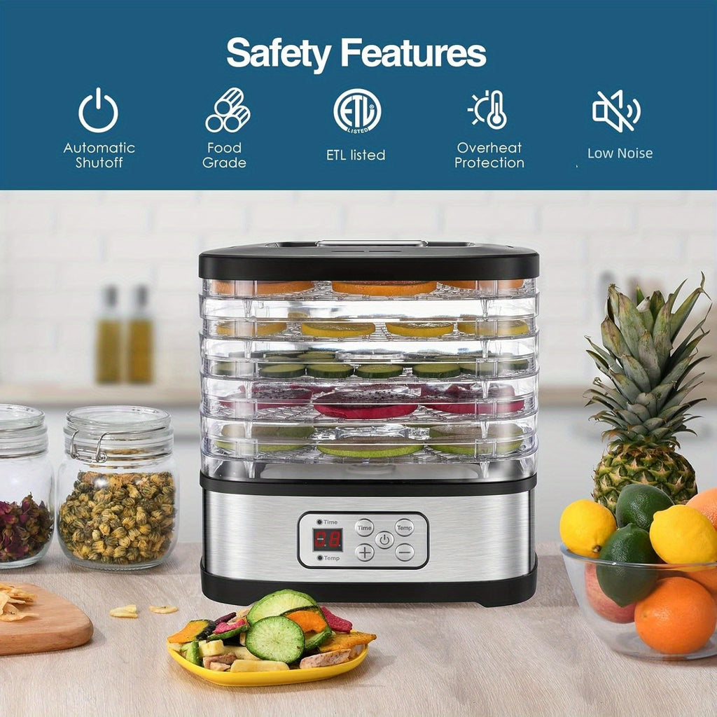 food dehydrator machine adjustable temperature 72h