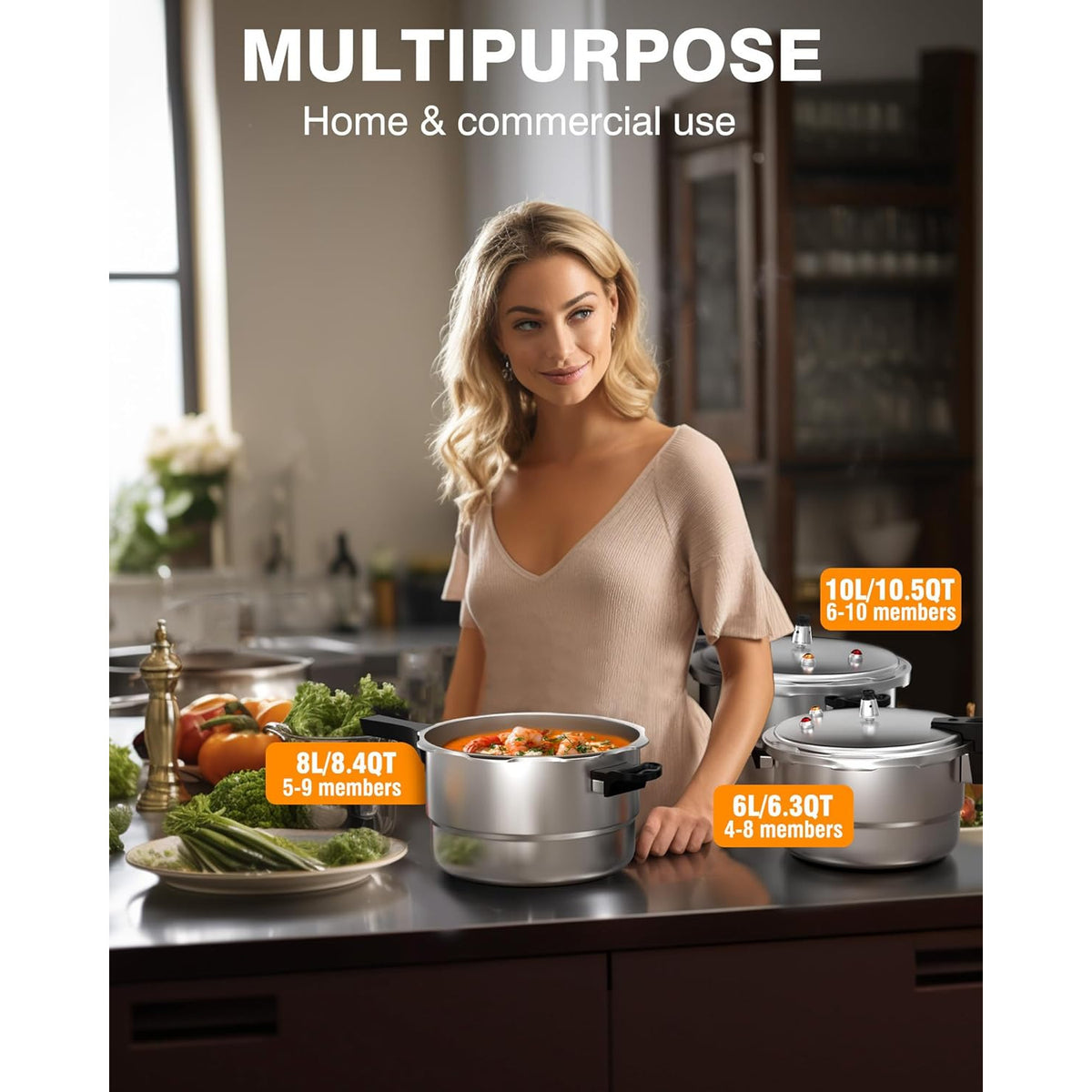 pyy 10qt aluminum pressure cooker a release