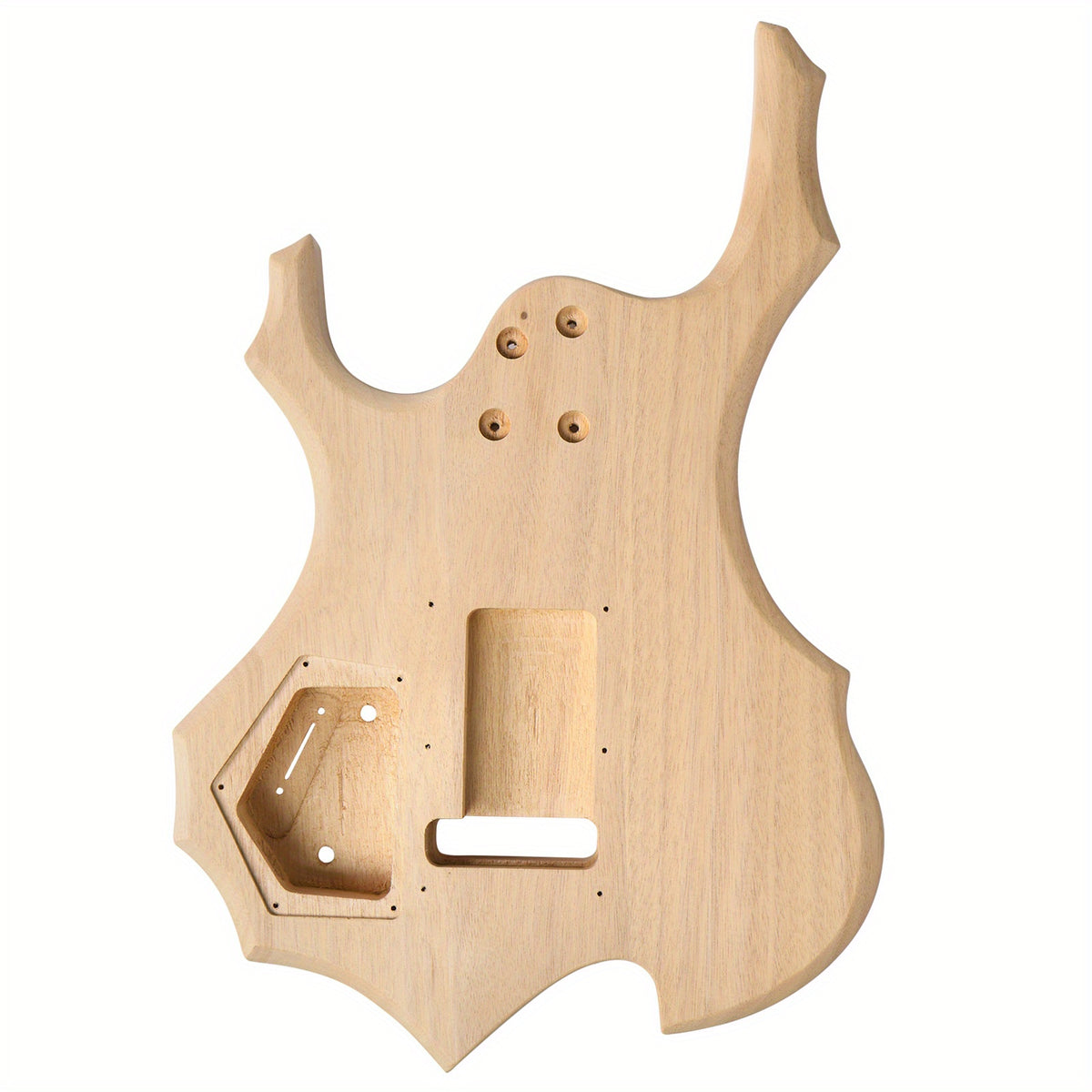 diy 6 string flame shaped style electric guitar kits