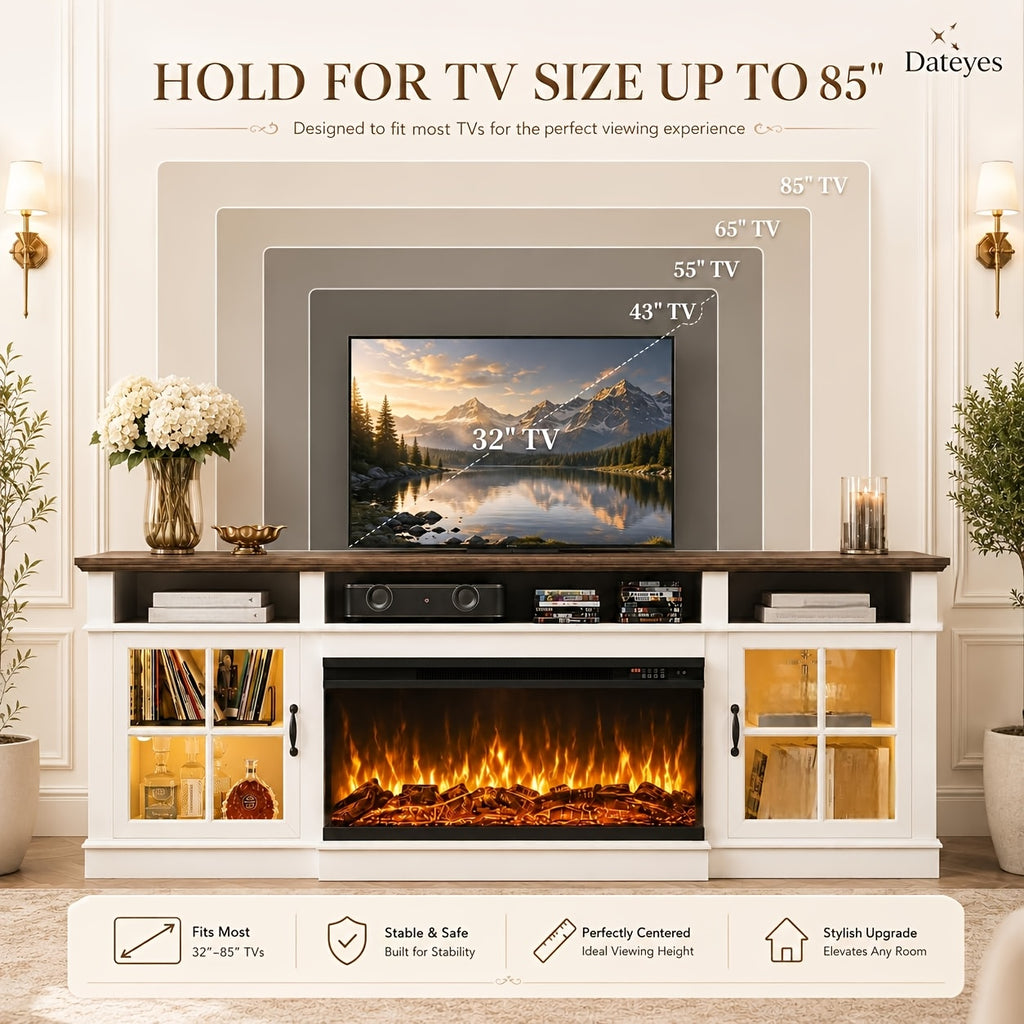 80 inch 70 inch fireplace tv cabinet suitable tvs 85 inches