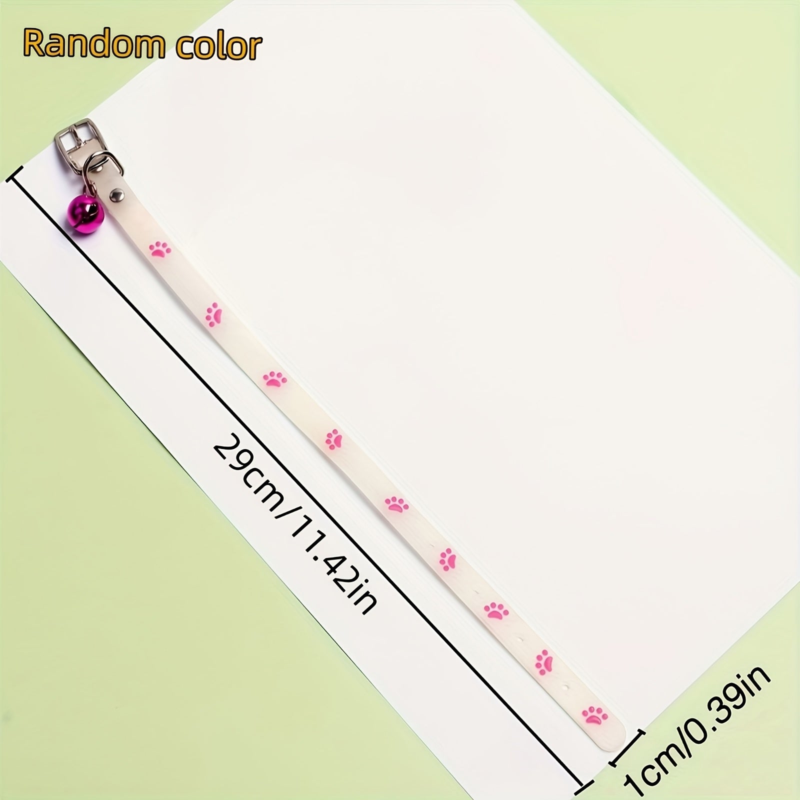 3pcs random colors   in dark collars cute