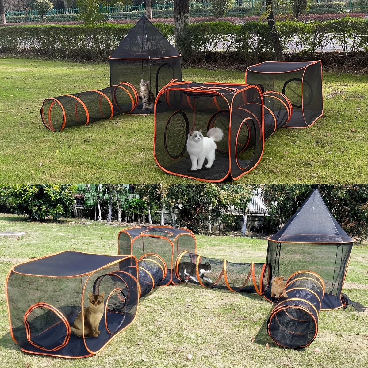 outdoor 6 in 1 pet enclosures large playpen portable