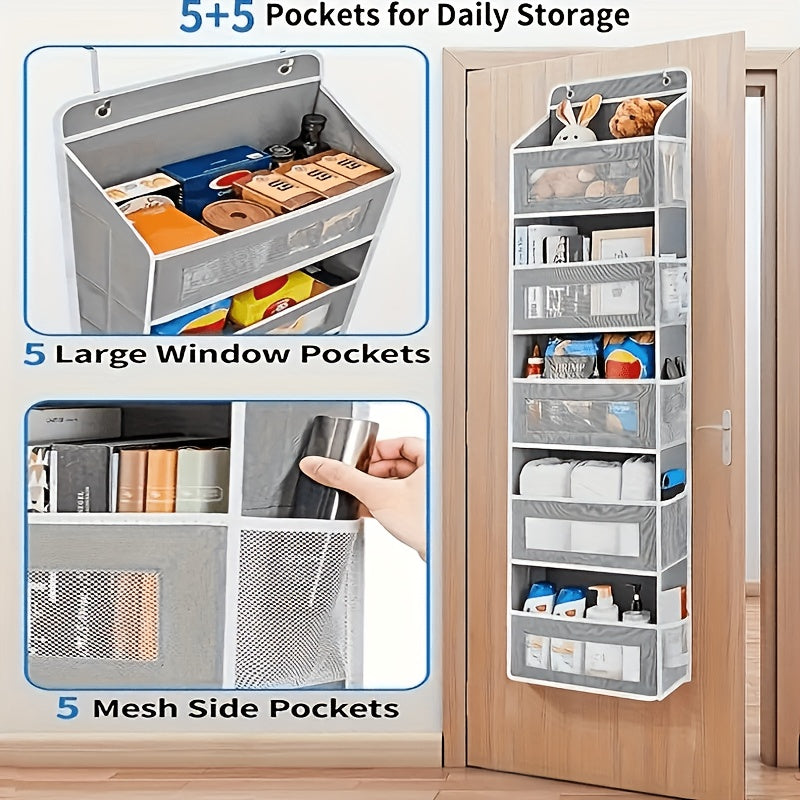 5 layer behind door storage rack 19 96kg load bearing