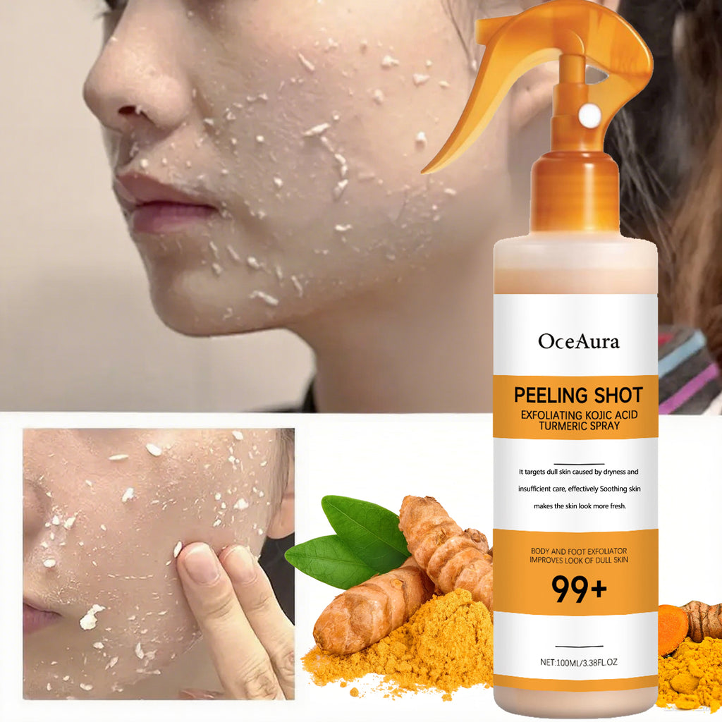 kojic acid turmeric keratin cleansing spray contains kojic