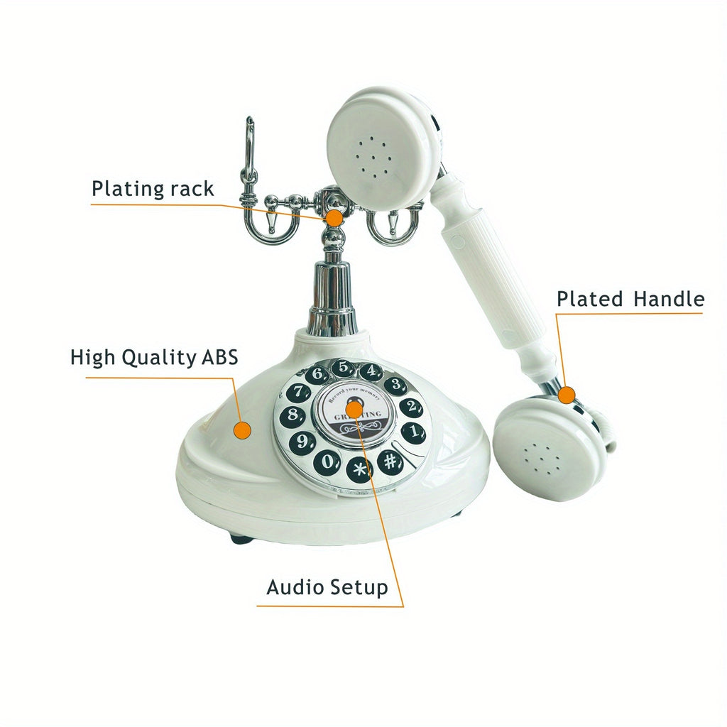 1pc audio guestbook telephone wedding phone leave message