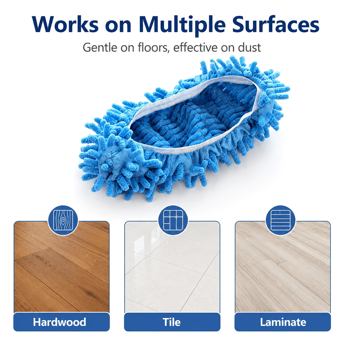 ultra   cleaning house blue mop slippers floor