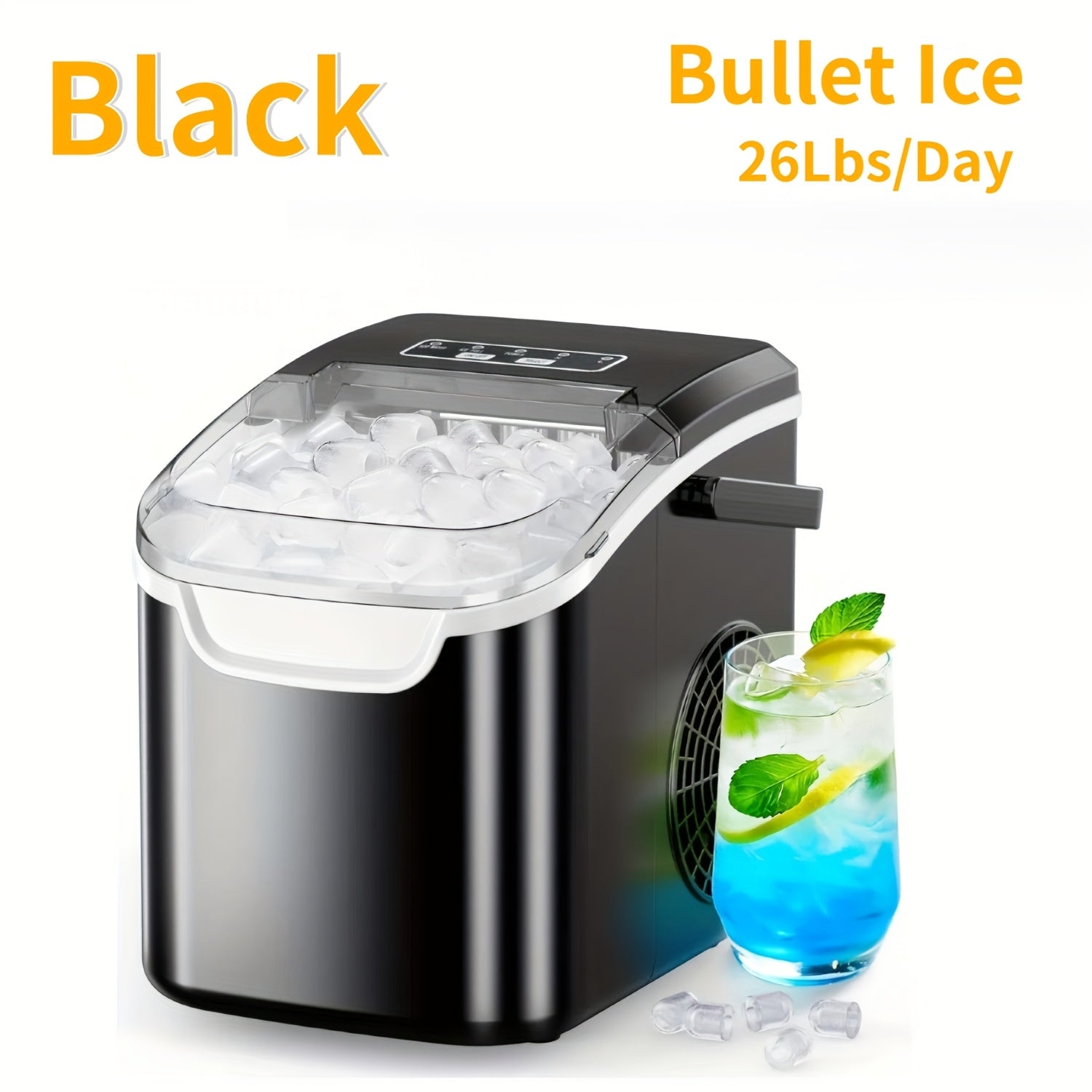 ice makers countertop 26 lbs day 35lbs day pebble ice