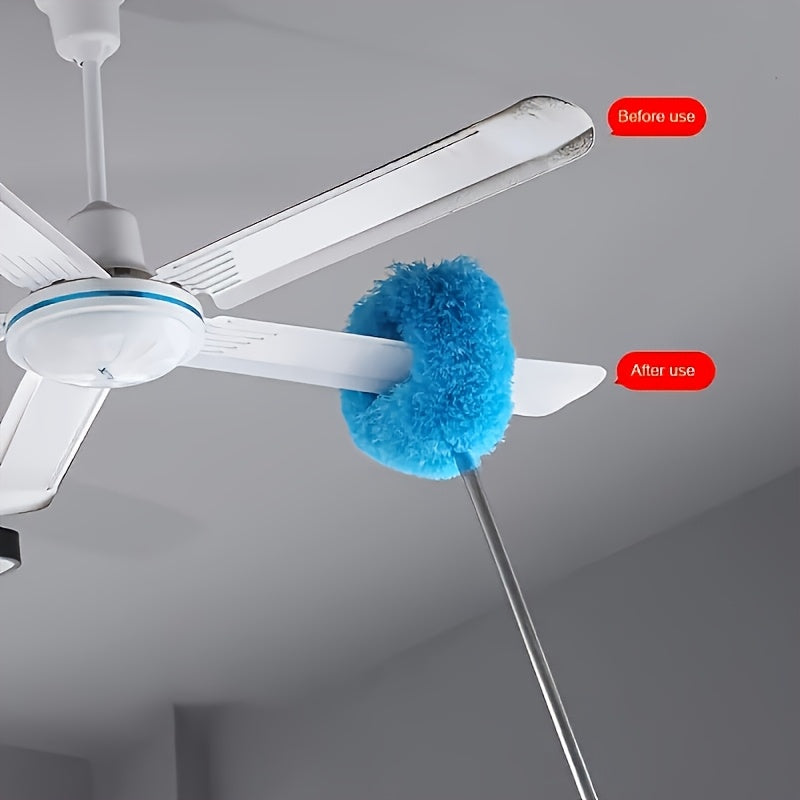 household dust mop ceiling fan duster telescopic rod