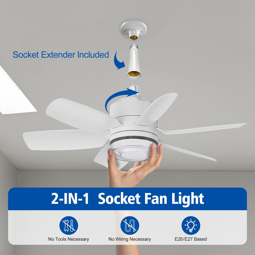 socket ceiling fans lights remote socket   dimmable led