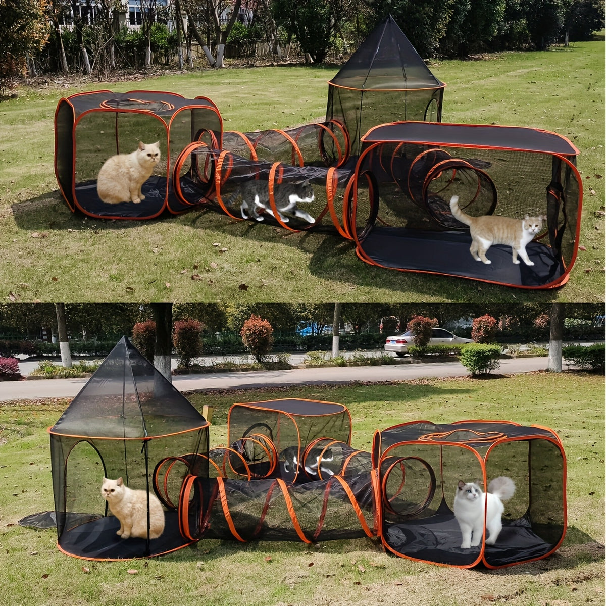 outdoor 6 in 1 pet enclosures large playpen portable