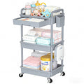 3 4   storage cart nursery space saving organizer