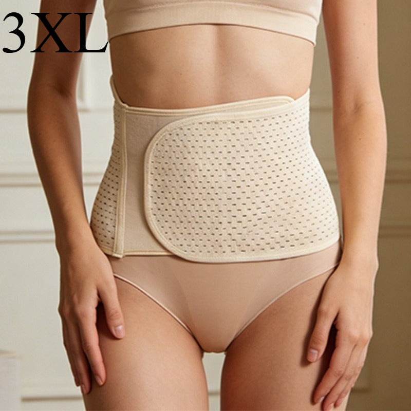 plus size mesh waist trainer women breathable elastic tummy