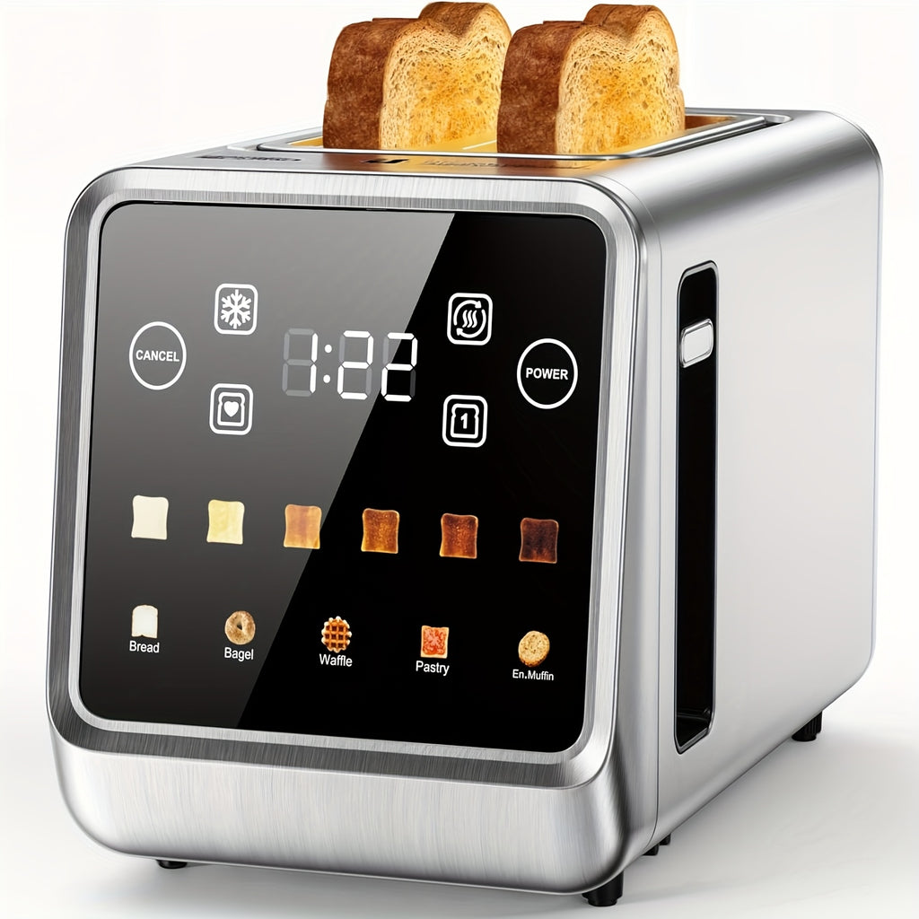 toaster 2   stainless steel