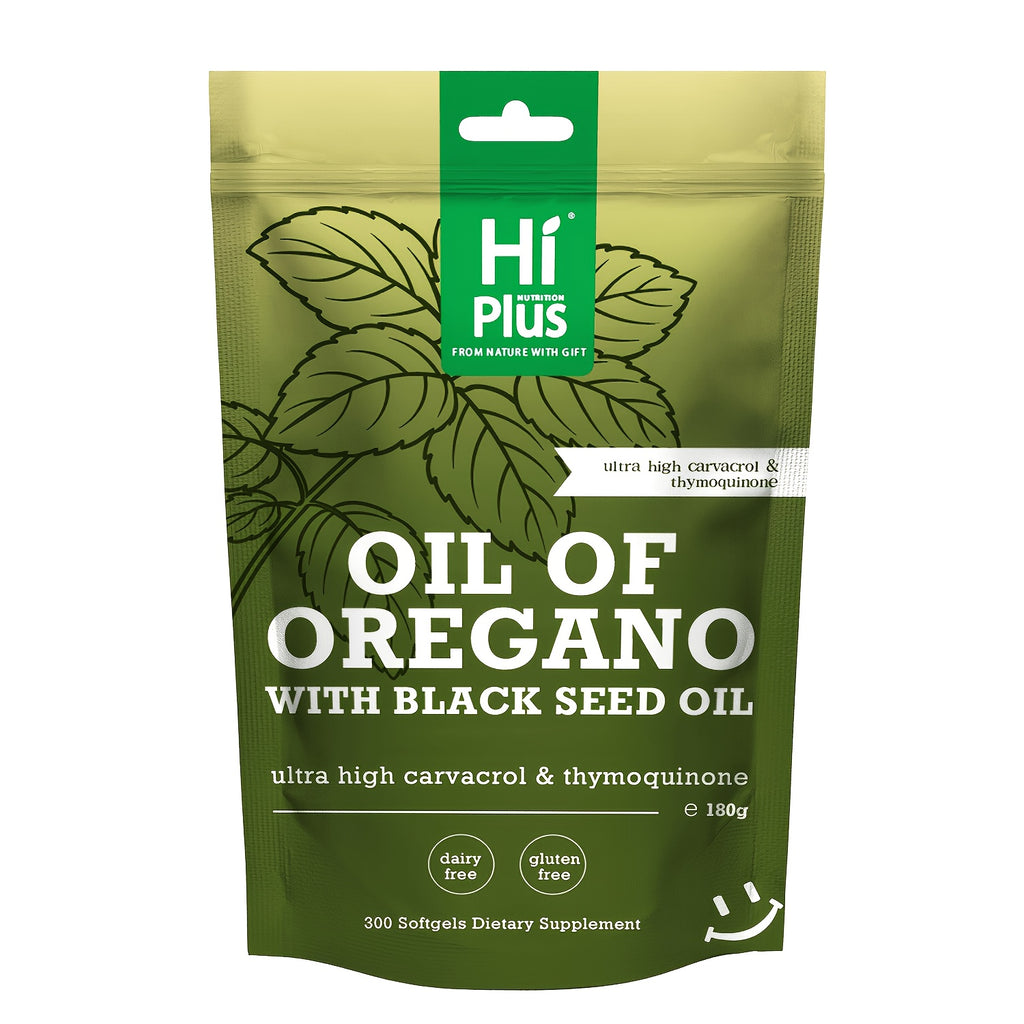 oil oregano   300 count 2 in 1 formula black