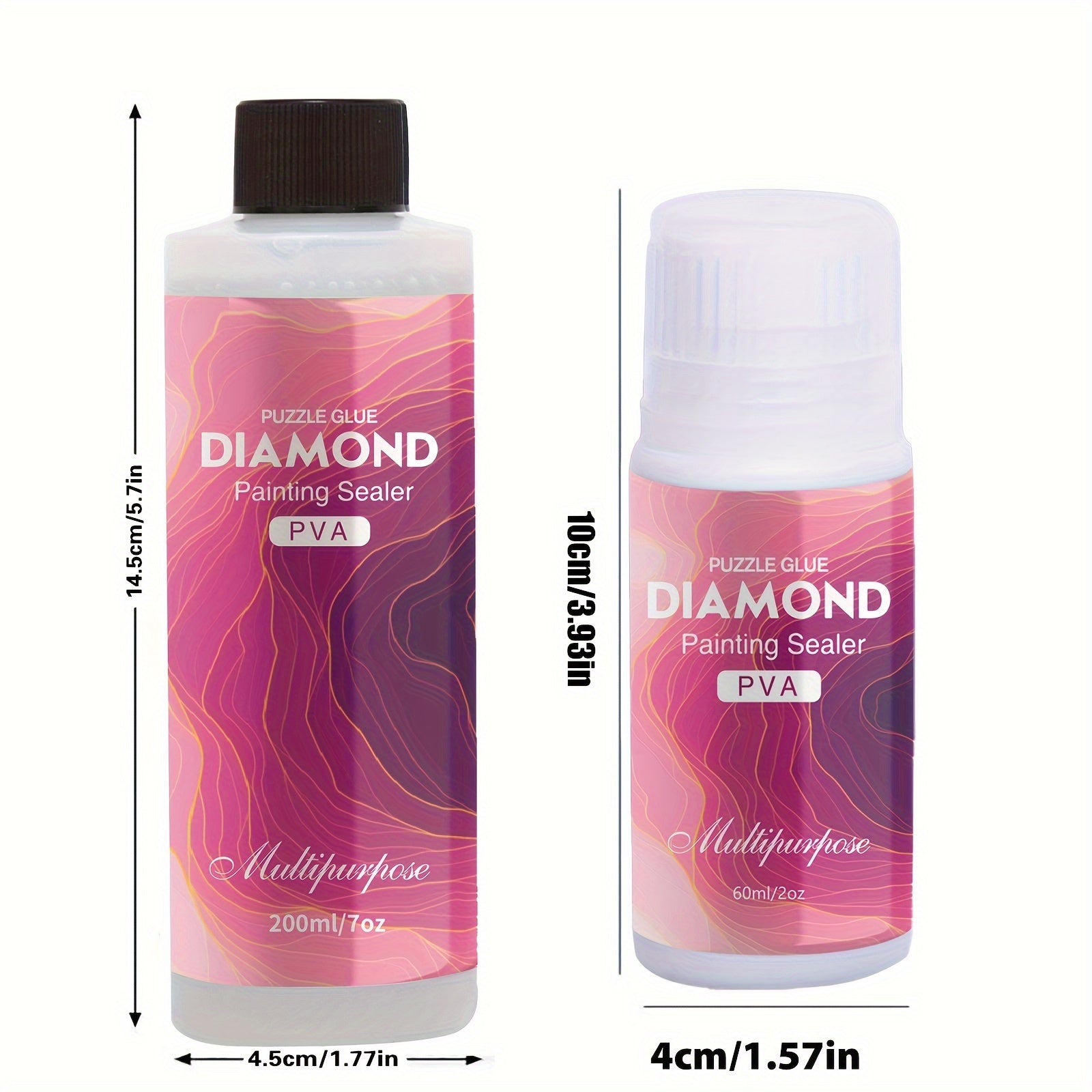 diamond painting sealer 60ml 200ml brush polyvinyl alcohol