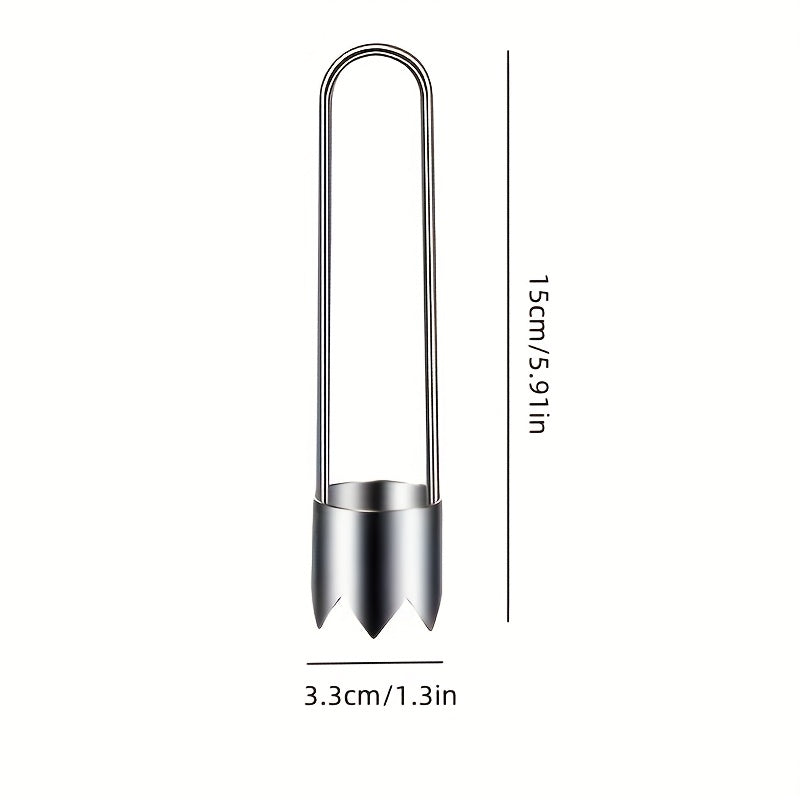 stainless steel fruit vegetable corer red sweet pepper seed