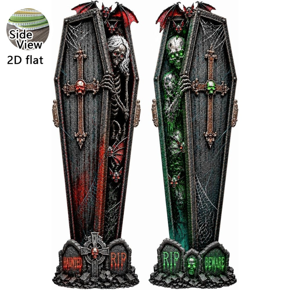 2d flat 2d flat 2d flat halloween yard sign   set
