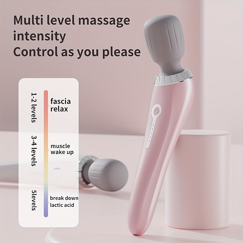 portable handheld massager usb rechargeable relaxation