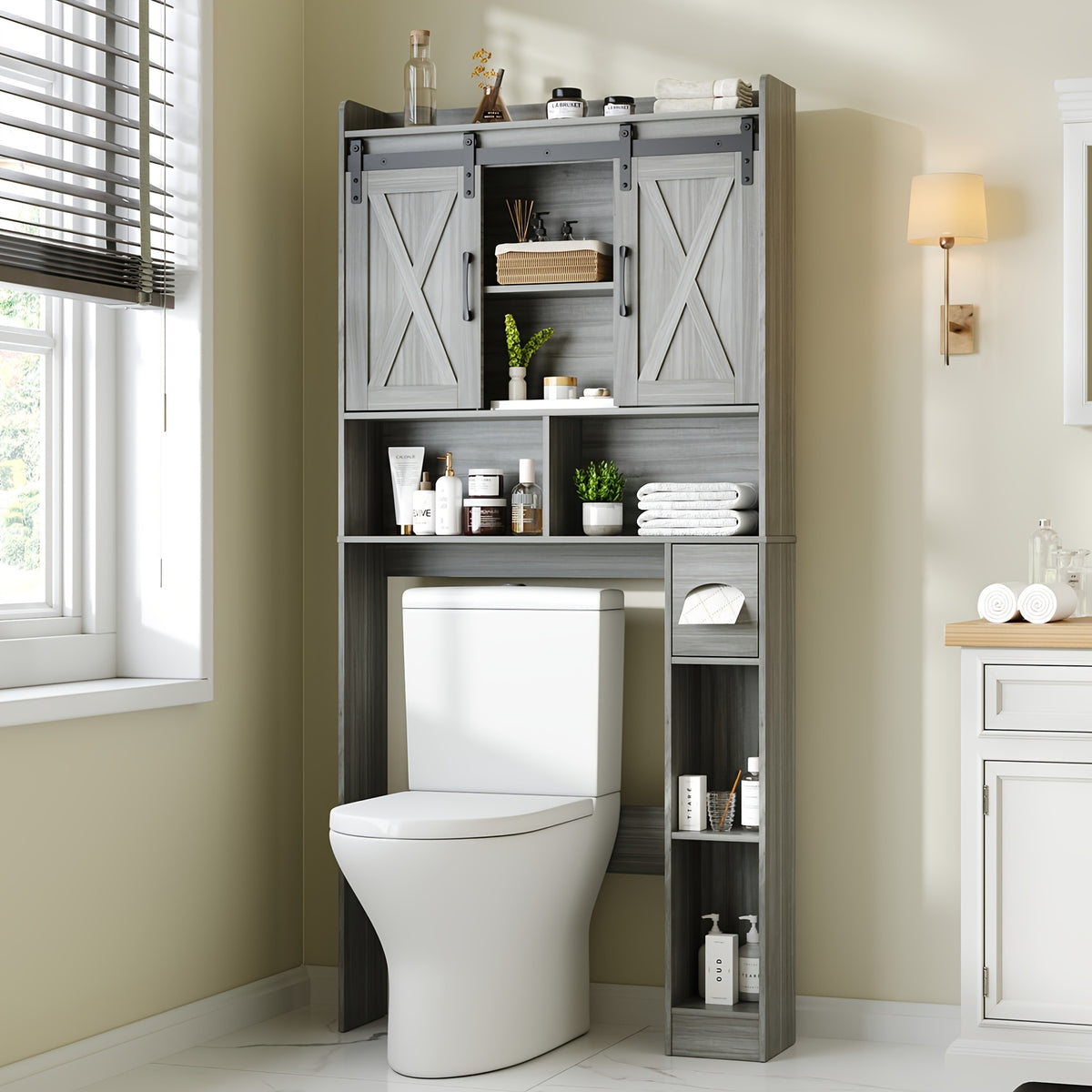 toilet storage cabinet toilet paper holder stand space