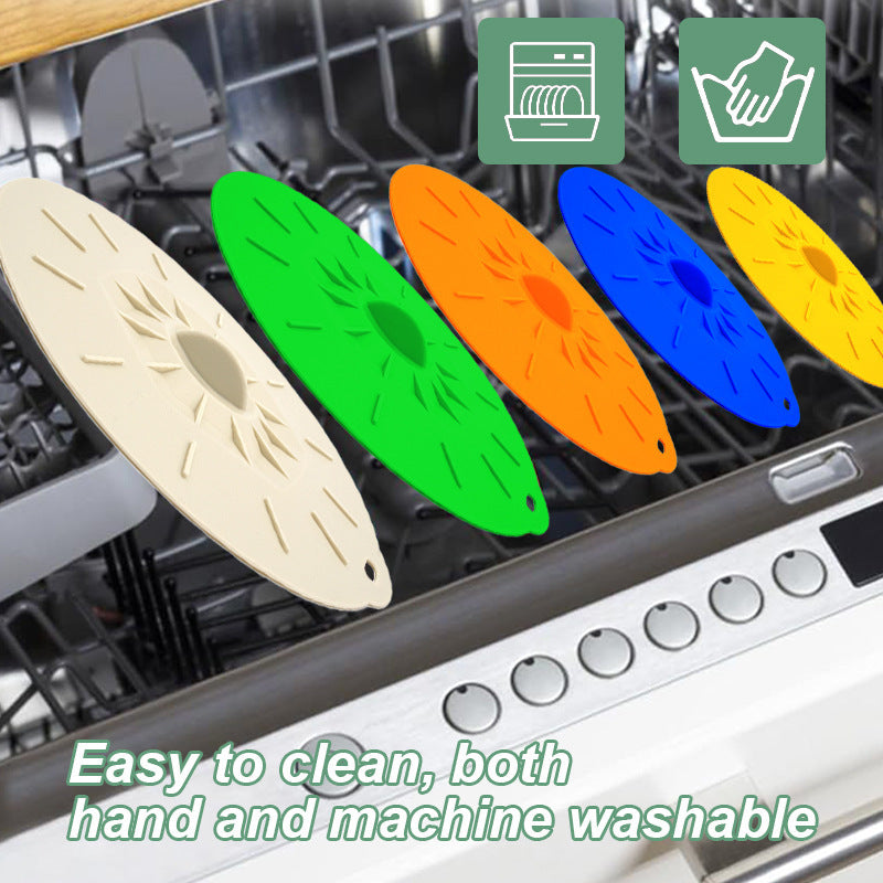 5pcs silicone bowl cover set heat resistant reusable fresh