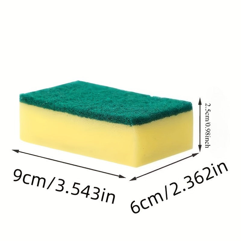 21pcs set heavy duty scrubbing sponges dual sided kitchen