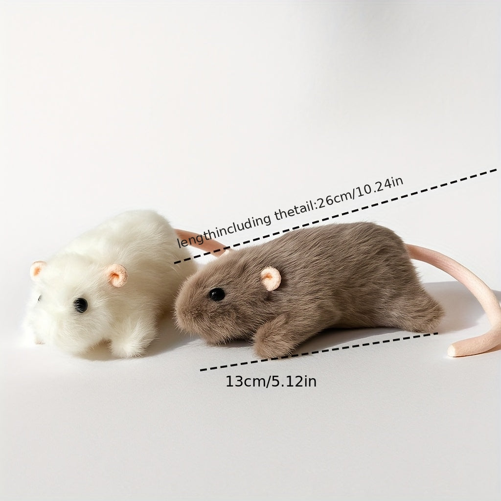 cute rat stuffed animal realistic rat plush gifts decor soft