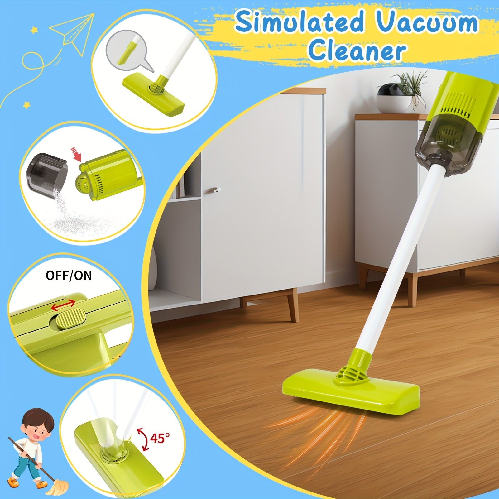 cleaning set kids cleaning toy set pretend play home