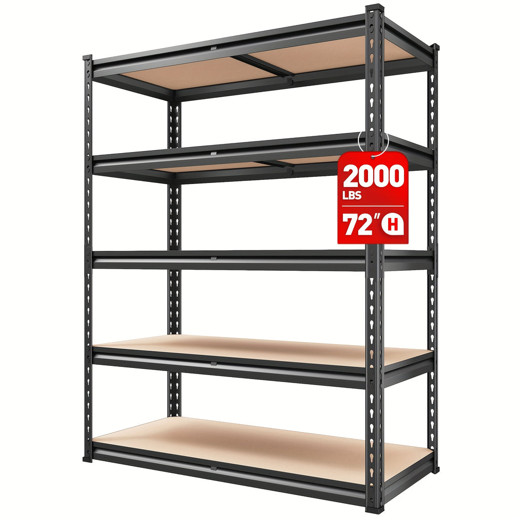 2000lbs storage shelves 5 tier garage shelving heavy duty