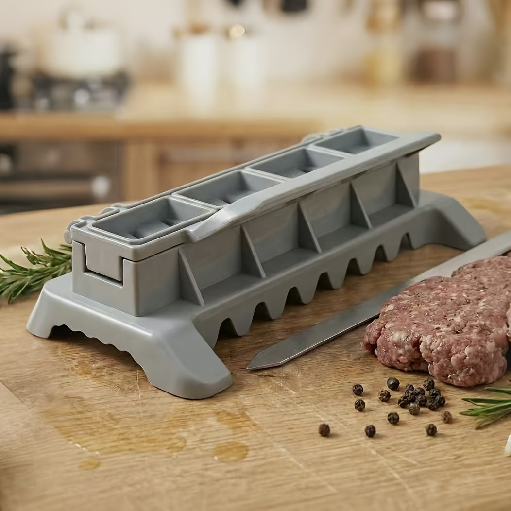 foldable kebab maker 1pc portable bbq skewer press grilling