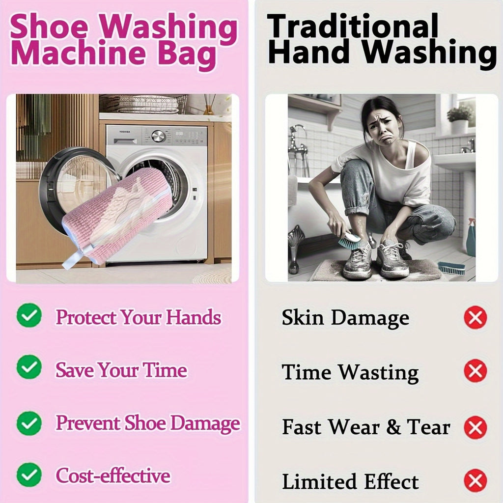 1pc shoe washing machine bag laundry shoe bag suitable