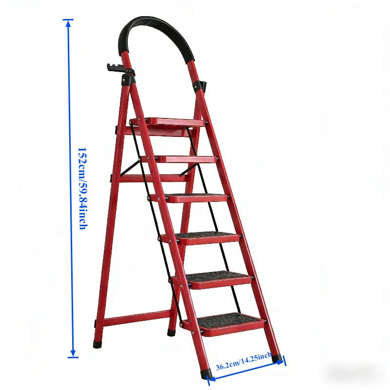 cant stars christmas tree 6 step household folding ladder