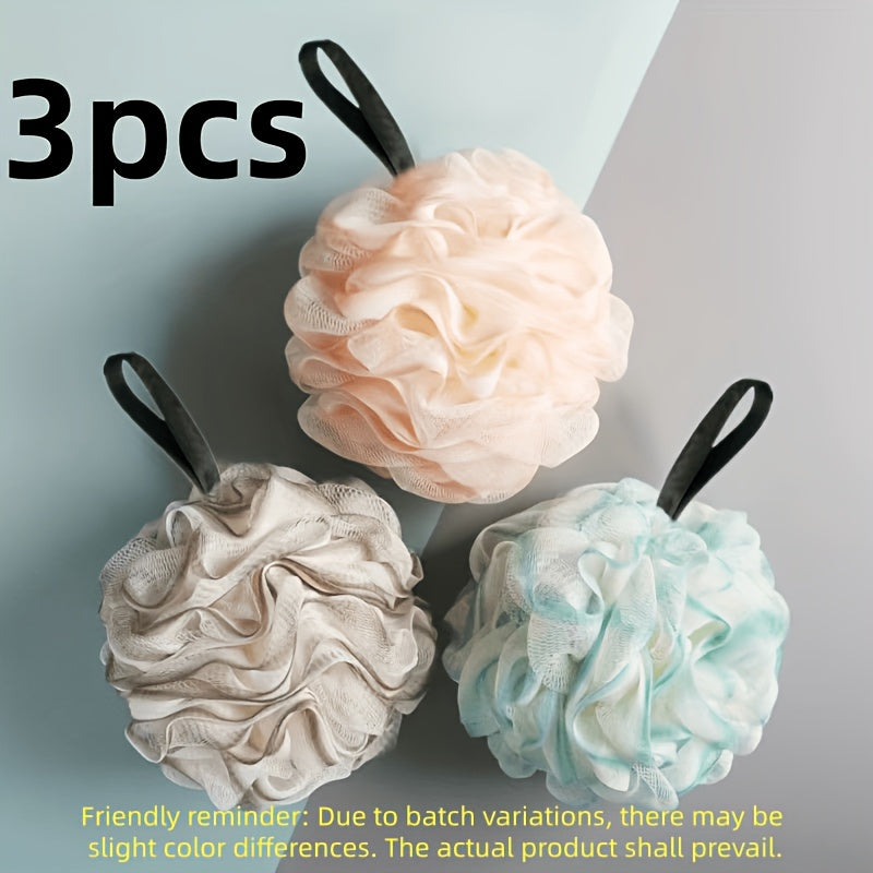 1 3pcs gradient   balls dual use foaming